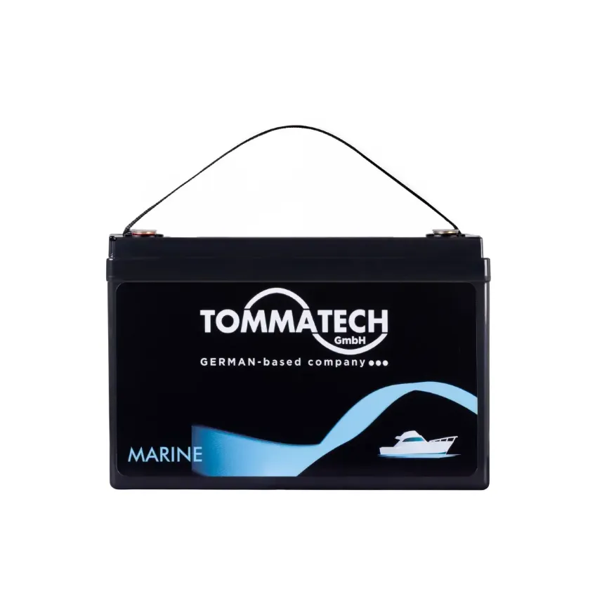 tommatechmarine1 Tommatech Marine ABS Kasa Batarya 12.8V 100AH LFP Lityum Batarya - Görsel 1