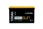 Mexxsun Lityum Akü 12,8V 100Ah (LiFePo4) 1280Wh