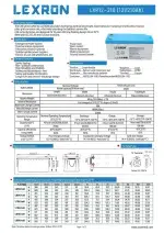 Lexron 12V 210 Amper Jel Akü - Görsel 3
